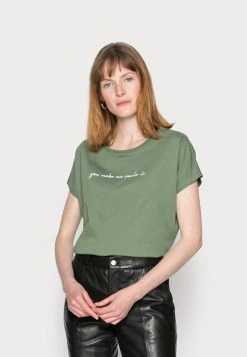 Venta al por mayor ✔️ Anna Field FRANCESCA - Camiseta Estampada - Green, Mujer 🥰