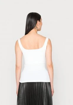 ofertas 👏 Anna Field MINIMAL TANK WITH SQUARE ROUND NECKLINE - Top - White, Mujer 👍 -Tienda barata Anna Field b803a50d1f664b69b9c9dfd9b2a48e4a