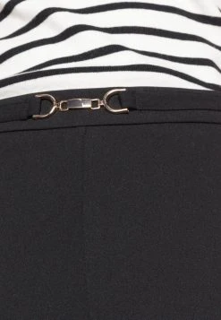 Venta al por mayor ⌛ Anna Field WIDE LEG PANTS WITH DETAIL - Pantalones - Black, Mujer 😉 -Tienda barata Anna Field bc2c13f3274f427fadc437c13eae269e