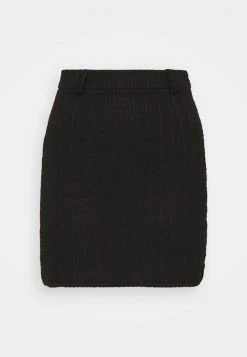 Las mejores reseñas de 🛒 Anna Field Mini Skirt With Belt Loop - Falda De Tubo - Black, Mujer 🔔