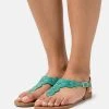 Para estrenar 🛒 Anna Field Sandalias De Dedo - Turquoise, Mujer 🧨 -Tienda barata Anna Field be2f3d700e244bd38c6fb7897337652e