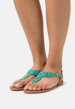 Para estrenar 🛒 Anna Field Sandalias De Dedo - Turquoise, Mujer 🧨