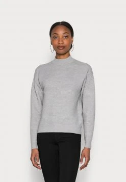 ofertas 🥰 Anna Field Ottoman Jumper - Jersey De Punto - Mottled Light Grey, Mujer 😍