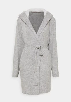 Lo mas barato 🎉 Anna Field RIBBED BATHROBE - Albornoz - Grey, Mujer 🧨 -Tienda barata Anna Field be4bbcc739854672a58054a053e582d2