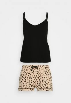 10 mejores 🔔 Anna Field LEOPARD CAMI SET - Pijama - Black/sand, Mujer 🥰 -Tienda barata Anna Field be531f3ad30242baa362840eb8e61941