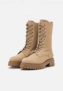 Barato ⭐ Anna Field LEATHER - Botas Con Plataforma - Beige, Mujer 🥰 -Tienda barata Anna Field be8fd60ac4484a11913bf4cc4d0b3bc7