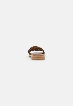 Promoción 😍 Anna Field LEATHER - Sandalias Planas - Dark Blue, Mujer 😍 -Tienda barata Anna Field bf221009f13a42deb0e0b7132e287cde