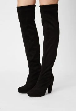 Lo mas barato 🥰 Anna Field Botas De Tacón - Black, Mujer ❤️