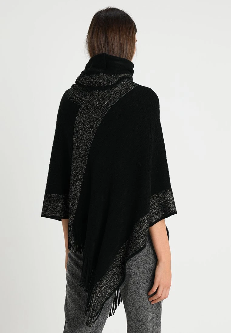 Nuevo ⭐ Anna Field Poncho - Black/gold, Mujer 👍 5 Nuevo ⭐ Anna Field Poncho - Black/gold, Mujer 👍 - Imagen 3