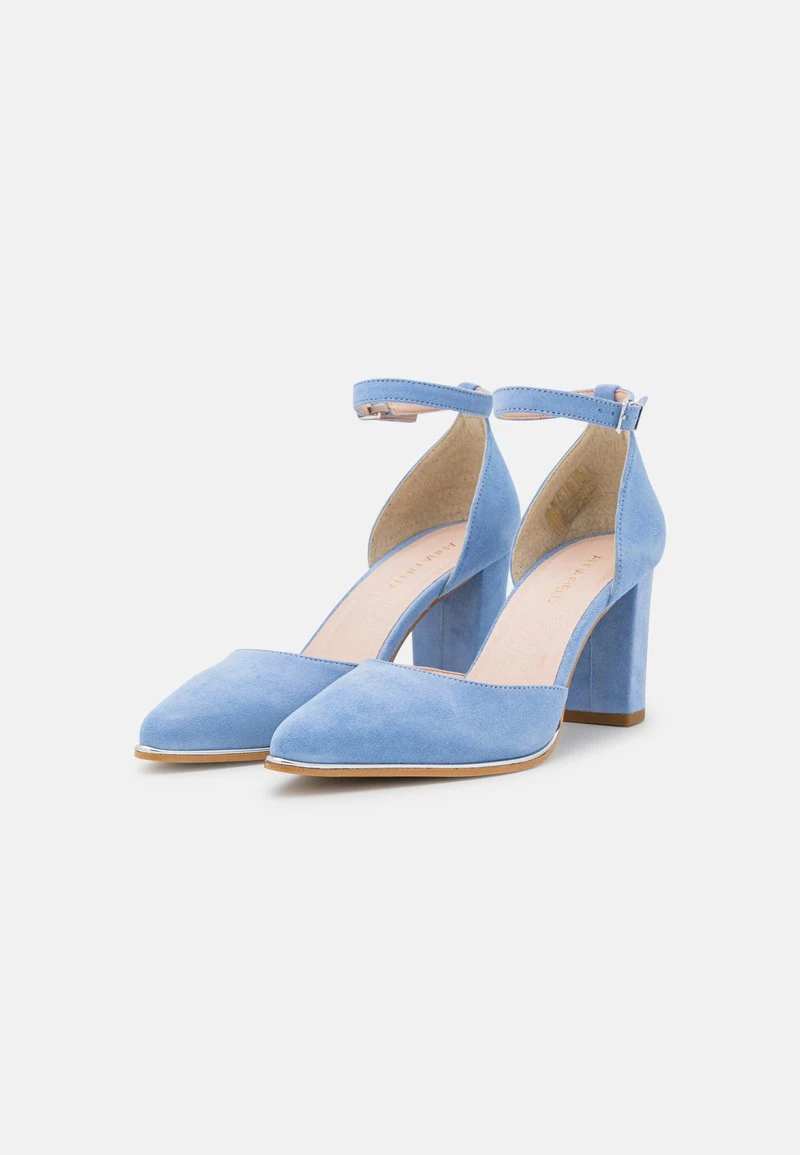 Nuevo ⌛ Anna Field LEATHER - Tacones - Light Blue, Mujer 🔔 5 Nuevo ⌛ Anna Field LEATHER - Tacones - Light Blue, Mujer 🔔 - Imagen 3