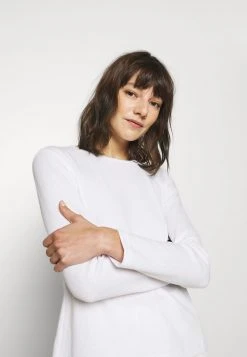 Venta express ⌛ Anna Field WAFFLE PIQUÉ - Camiseta De Manga Larga - White, Mujer ❤️ -Tienda barata Anna Field c15a9f6dfa9145b18968e5ecf8c608e9