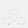 Presupuesto ✔️ Anna Field 3 PACK - Pulsera - Gold-coloured, Mujer 👍 -Tienda barata Anna Field c18f9840bbf646b9b17ce516192c0be4