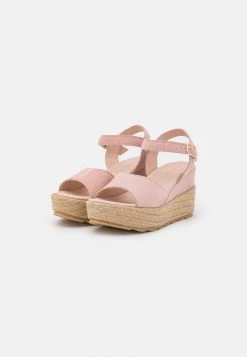 Toma de corriente 🧨 Anna Field LEATHER - Sandalias De Cuña - Light Pink, Mujer ⭐ -Tienda barata Anna Field c389bc25debc4538b13ce3c740b931c9