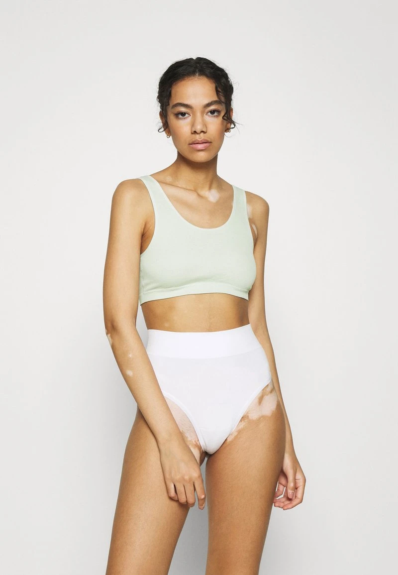 Para estrenar ✔️ Anna Field 2 PACK - Top - Grey/green, Mujer ⭐ 3 Para estrenar ✔️ Anna Field 2 PACK - Top - Grey/green, Mujer ⭐