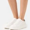 ofertas ❤️ Anna Field LEATHER - Zapatillas - White/black, Mujer 🧨
