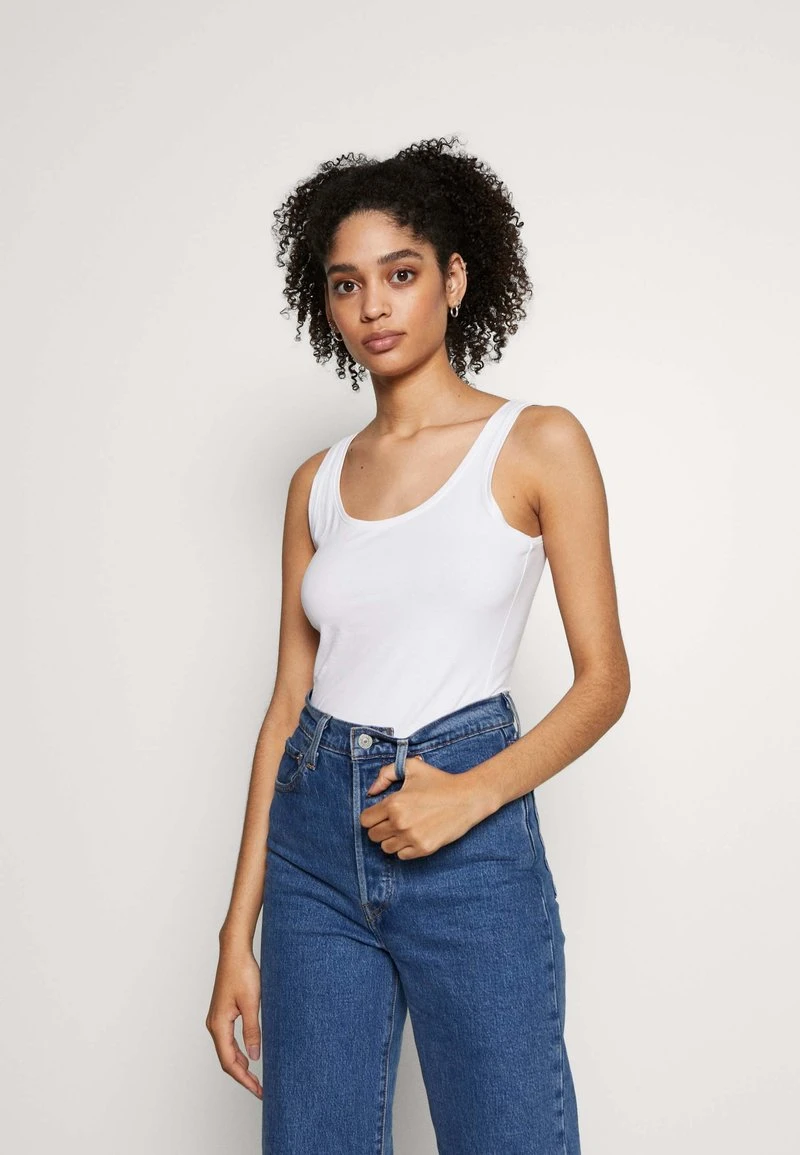 Mejor trato 💯 Anna Field BASIC TANK 3er Pack - Top - Black White Mottl, Mujer ⭐ 5 Mejor trato 💯 Anna Field BASIC TANK 3er Pack - Top - Black White Mottl, Mujer ⭐ - Imagen 3