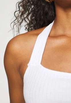 Nuevo ⌛ Anna Field Top - White, Mujer ⭐ -Tienda barata Anna Field c74fe5db4cd34b5fa1793f87c22ed82b