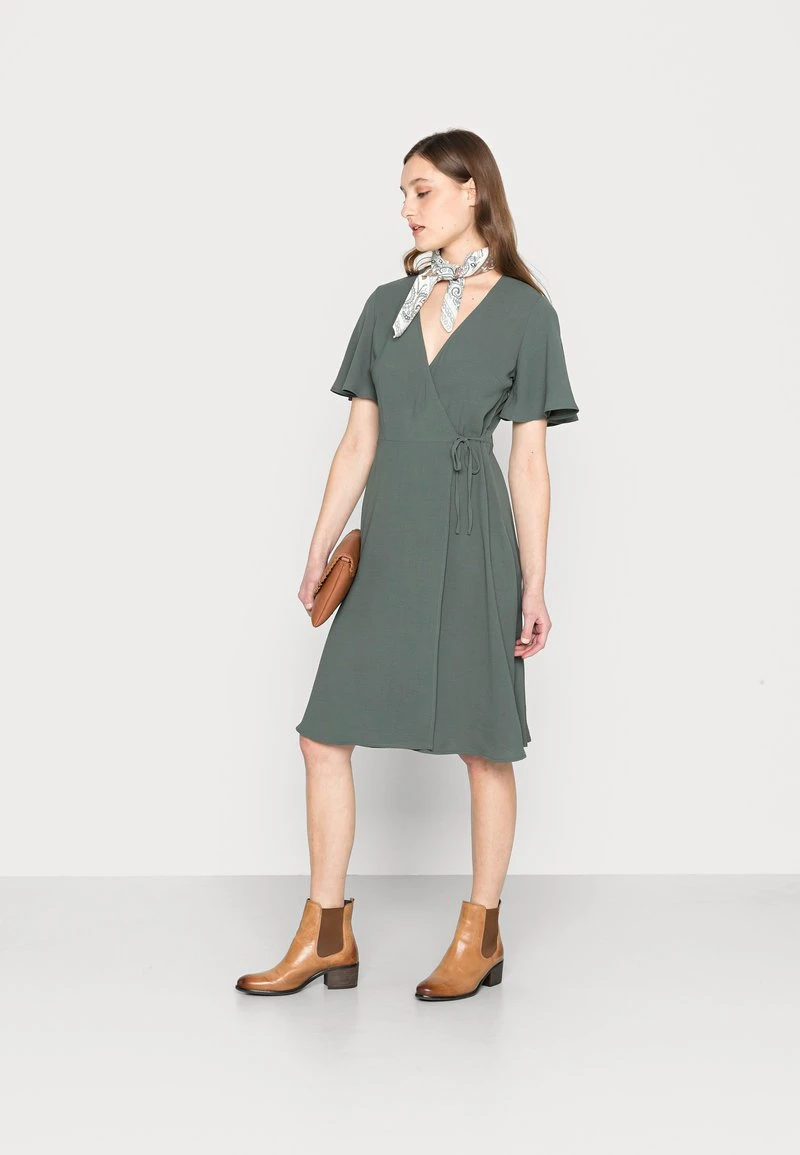 Nuevo ⭐ Anna Field Vestido Informal - Dark Green, Mujer 🔥 4 Nuevo ⭐ Anna Field Vestido Informal - Dark Green, Mujer 🔥 - Imagen 2