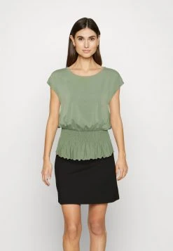 Para estrenar 🛒 Anna Field Camiseta Básica - Light Green, Mujer ✨