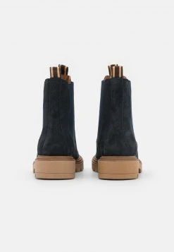 Mejor trato ❤️ Anna Field LEATHER - Botines - Dark Blue, Mujer ⌛ -Tienda barata Anna Field ccc40e2b7fd54cf8bc010c688410dc94