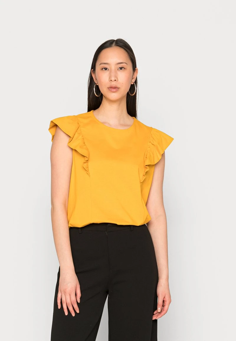 Presupuesto 🔥 Anna Field Camiseta Básica - Dark Yellow, Mujer ⌛ 3 Presupuesto 🔥 Anna Field Camiseta Básica - Dark Yellow, Mujer ⌛