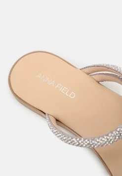 Las mejores reseñas de 👍 Anna Field LEATHER - Sandalias Planas - Silver, Mujer ❤️ -Tienda barata Anna Field cfe56d5f339d498ca2c9c976197951ca