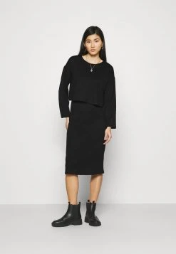 Para estrenar ❤️ Anna Field SET - Jersey De Punto - Black, Mujer ⌛