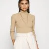 10 mejores 🌟 Anna Field TURTLE NECK - Jersey De Punto - Sand, Mujer 💯