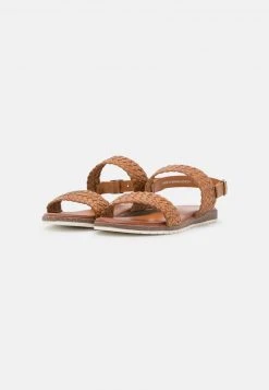 Toma de corriente ⌛ Anna Field LEATHER - 🥰 Sandalias - Cognac, Mujer ⭐ -Tienda barata Anna Field d6761bf7671247b0af85e766bc6780c2