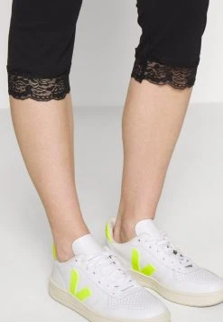ofertas 🥰 Anna Field Capri Leggings With Lace - Leggings - Black, Mujer 😉 -Tienda barata Anna Field d79bbb663ce740c3841cb5052cdc2cfa