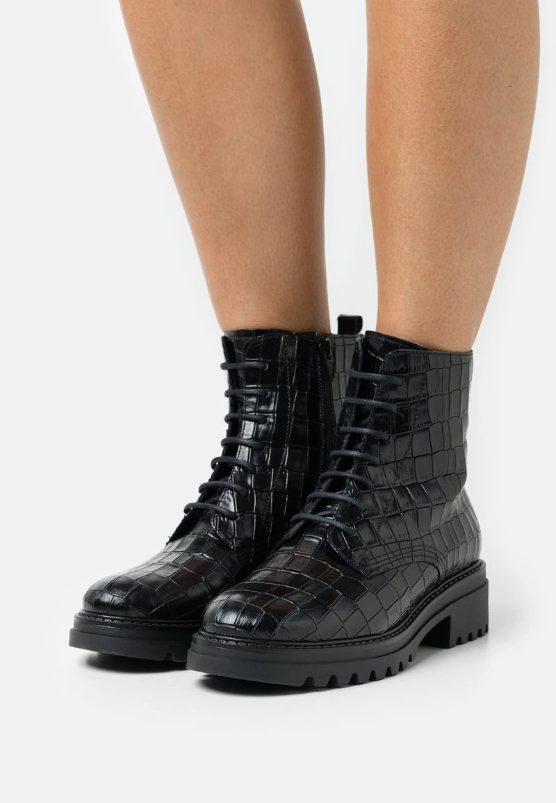 Promoción ✨ Anna Field LEATHER - Botines Con Plataforma - Black, Mujer ❤️ 3 Promoción ✨ Anna Field LEATHER - Botines Con Plataforma - Black, Mujer ❤️