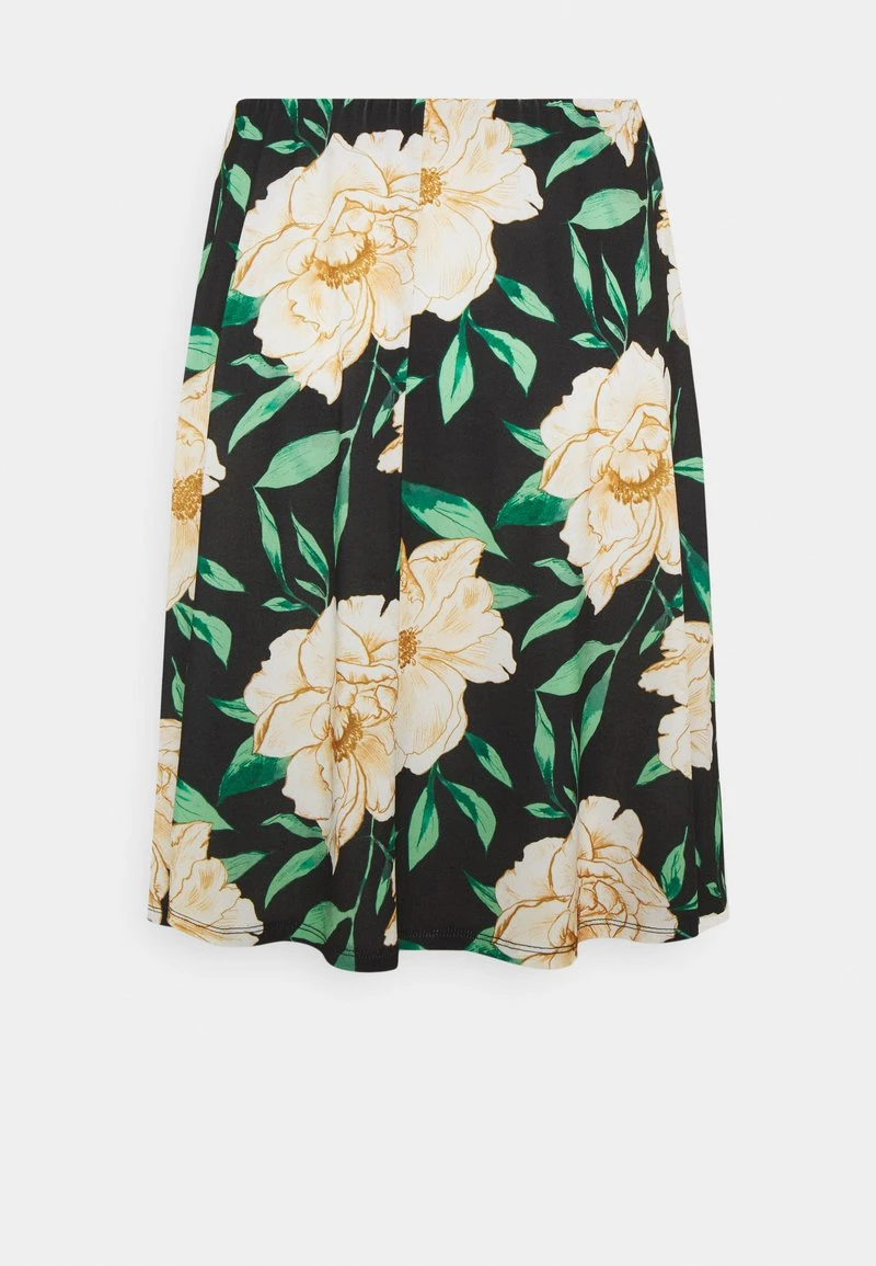 Lo mas barato ⌛ Anna Field Falda Acampanada - Black/multi-coloured, Mujer ❤️ 4 Lo mas barato ⌛ Anna Field Falda Acampanada - Black/multi-coloured, Mujer ❤️ - Imagen 2