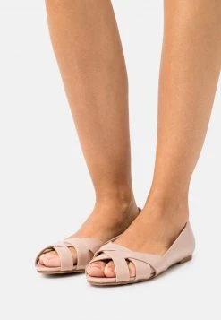 Mejor trato 🛒 Anna Field Bailarinas Peeptoe - Light Pink, Mujer 🔔