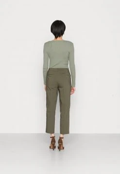 Mejor trato 🎁 Anna Field Pantalones Chinos - Dark Green, Mujer 🧨 -Tienda barata Anna Field daa84fa39e0540dcb4fee639ebed2b7c
