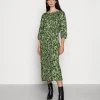 ofertas 😀 Anna Field Quarter Sleeves Elevated Casual Midi Dress - Vestido Informal - Black/green, Mujer ❤️ -Tienda barata Anna Field dad2eb3ecfd94db6b3dcc1556c0d8093
