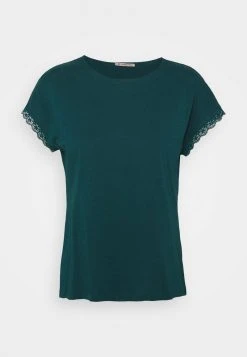 Mejor precio ⌛ Anna Field Camiseta Básica - Teal, Mujer 🎉