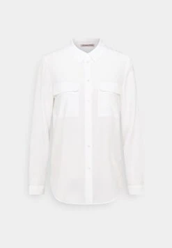 Presupuesto ✨ Anna Field Basic Blouse With Front Pockets - Camisa - Offwhite, Mujer ⌛ -Tienda barata Anna Field de3c89d9a03c44d697e93a88152dd3de