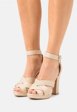 Para estrenar ⌛ Anna Field 🥰 Sandalias De Tacón - Beige, Mujer ✔️