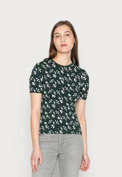Toma de corriente ❤️ Anna Field Camiseta Estampada - Green, Mujer 🧨