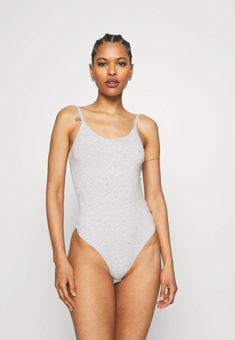 mejor venta ✔️ Anna Field 2PP STRING BODY - Body - White/mottled Light Grey, Mujer ⌛ 3 mejor venta ✔️ Anna Field 2PP STRING BODY - Body - White/mottled Light Grey, Mujer ⌛