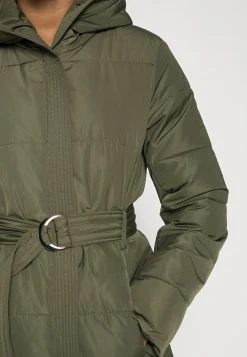 Presupuesto ✨ Anna Field LONG COAT WITH HOOD - Abrigo De Invierno - Khaki, Mujer ⌛ -Tienda barata Anna Field dfc914ed5dcb4c7c875b03a81f45c766