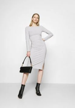 Presupuesto 👏 Anna Field Vestido De Tubo - Mottled Light Grey, Mujer ❤️ -Tienda barata Anna Field e0beb07c6e61443a8772161793db6a42