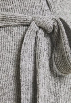 Lo mas barato 🎉 Anna Field RIBBED BATHROBE - Albornoz - Grey, Mujer 🧨 -Tienda barata Anna Field e28f2784a2294f3f8bee25848fc0c341