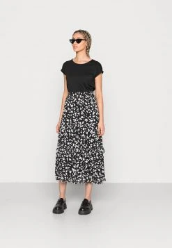 Para estrenar ⌛ Anna Field 3 PACK - Camiseta Básica - Black/white/light Blue, Mujer ✔️