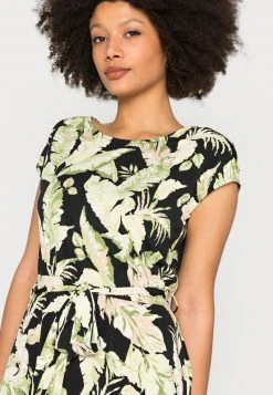 Barato 👍 Anna Field Vestido Ligero - Black/green, Mujer ✔️ -Tienda barata Anna Field e506f30d03e54d30bbb43089167d83d2