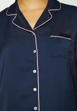 Descuento ✔️ Anna Field AMANDA LONG SLEEVE SHORT SET - Pijama - Dark Blue, Mujer 😀 -Tienda barata Anna Field e74b20758fa246e99a9c7a17dfb93a8f