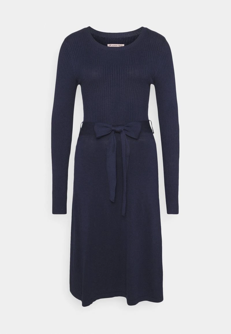 Venta al por mayor 🔔 Anna Field Vestido De Punto - Dark Blue, Mujer 🎉 7 Venta al por mayor 🔔 Anna Field Vestido De Punto - Dark Blue, Mujer 🎉 - Imagen 5