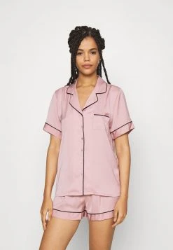 Mejor trato 👏 Anna Field AMANDA SHORT SLEEVE PJ SET - Pijama - Pink, Mujer ✔️