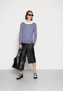 Venta al por mayor 😀 Anna Field SILK BLEND JUMPER - Jersey De Punto - Blue, Mujer 🤩 -Tienda barata Anna Field e823dd5d53cc47379193c0f8537202bb