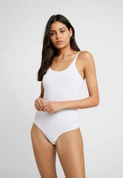 Para estrenar ✨ Anna Field 2PP STRING BODIES THONG SHAPE - Body - White/black, Mujer ✔️ -Tienda barata Anna Field e8f060ba9dd848a7862127351699db61